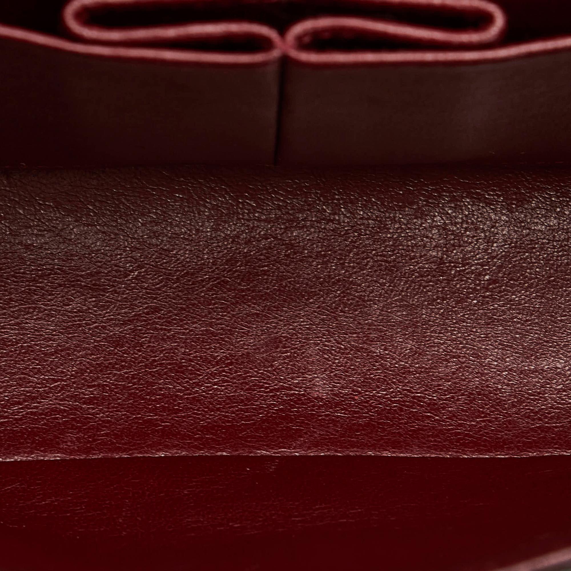 Chanel Classic Lambskin Leather Double Flap Bag (SHG-31300)