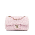 Chanel Classic Mini Rectangular Tweed Flap Bag (SHG-gxVLfm)