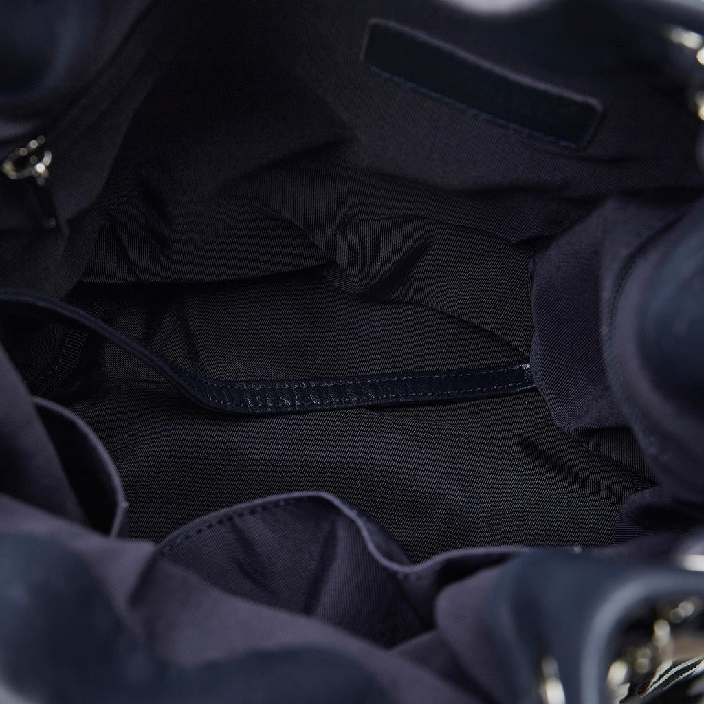 Chanel Cotton Drawstring Bag (SHG-0uiGXp)