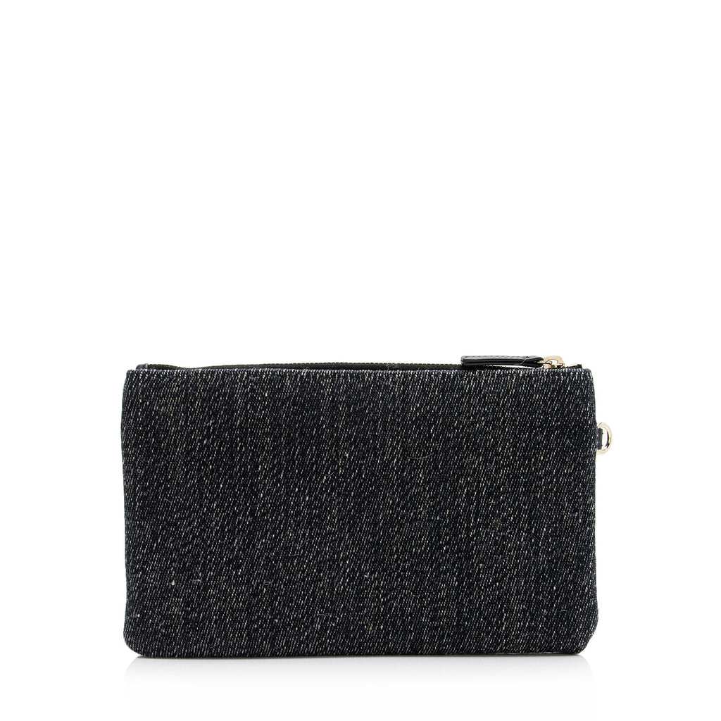Chanel Denim Pochette (SHF-23560)