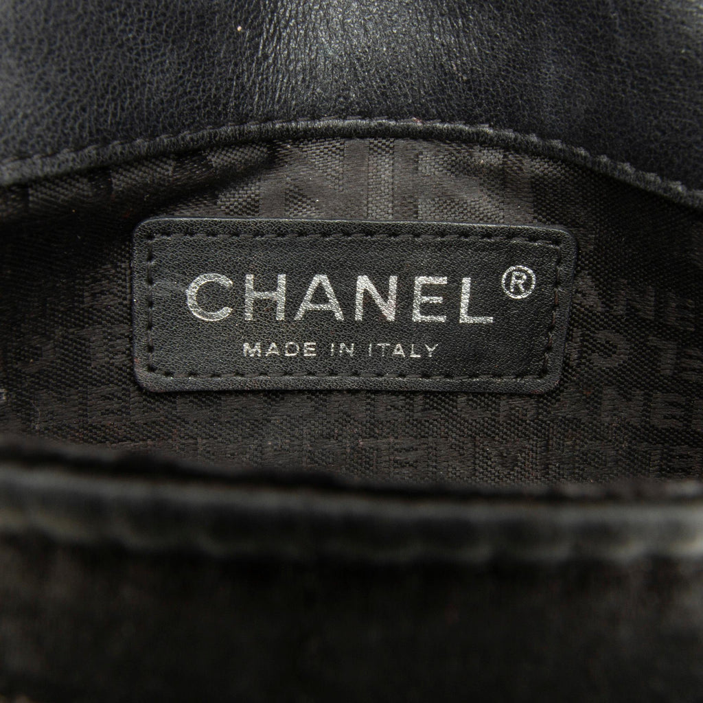 Chanel Extra Mini Satin Choco Bar Charms Flap Bag (SHG-KPSO4I)