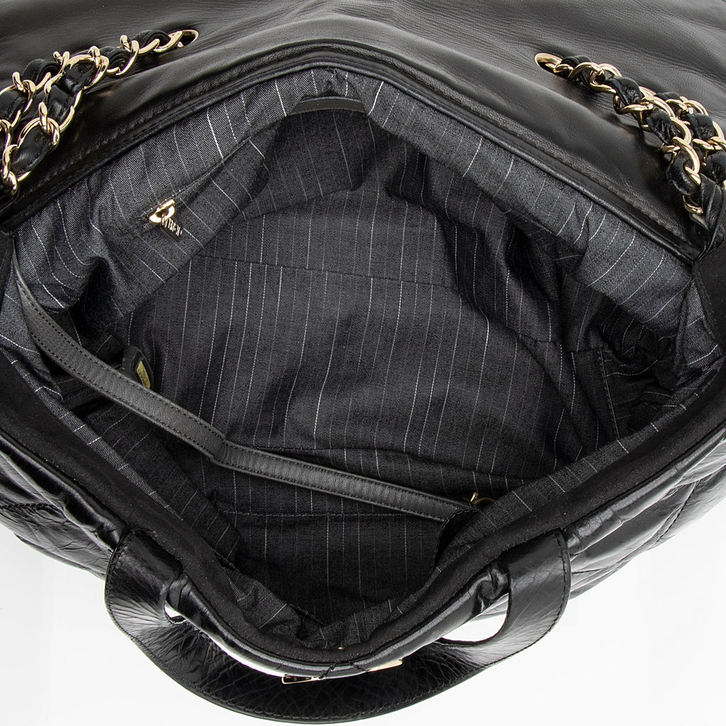 Chanel Glazed Calfskin Portobello Medium Tote (SHF-23347)