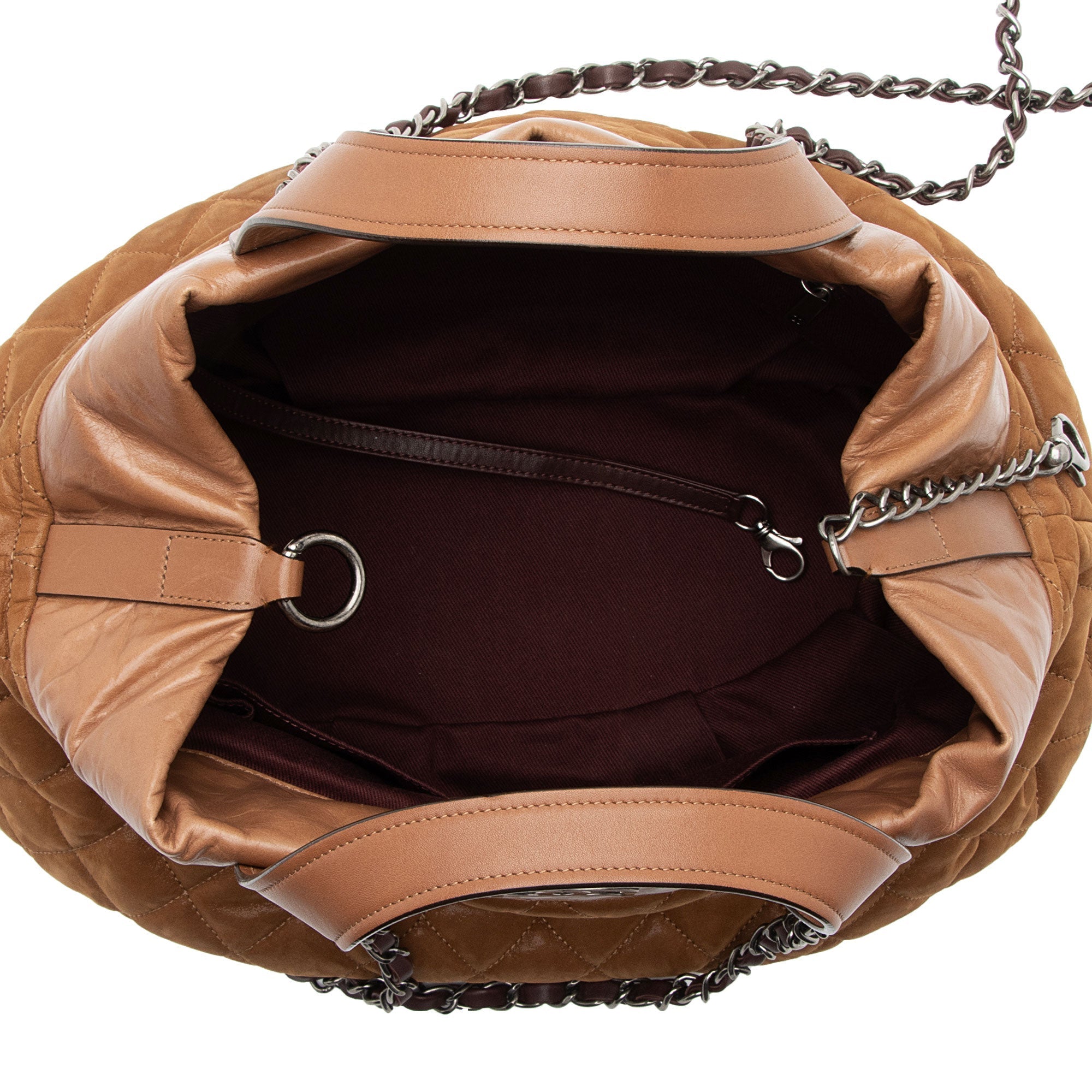 Chanel Iridescent Calfskin In the Mix Bowler Small Tote (SHF-otOqlH)