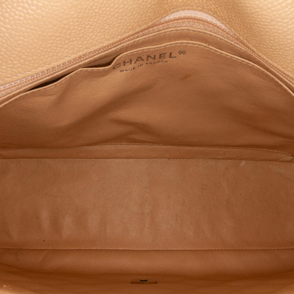 Chanel Jumbo Classic Caviar Single Flap Bag (SHG-HUCSq6)
