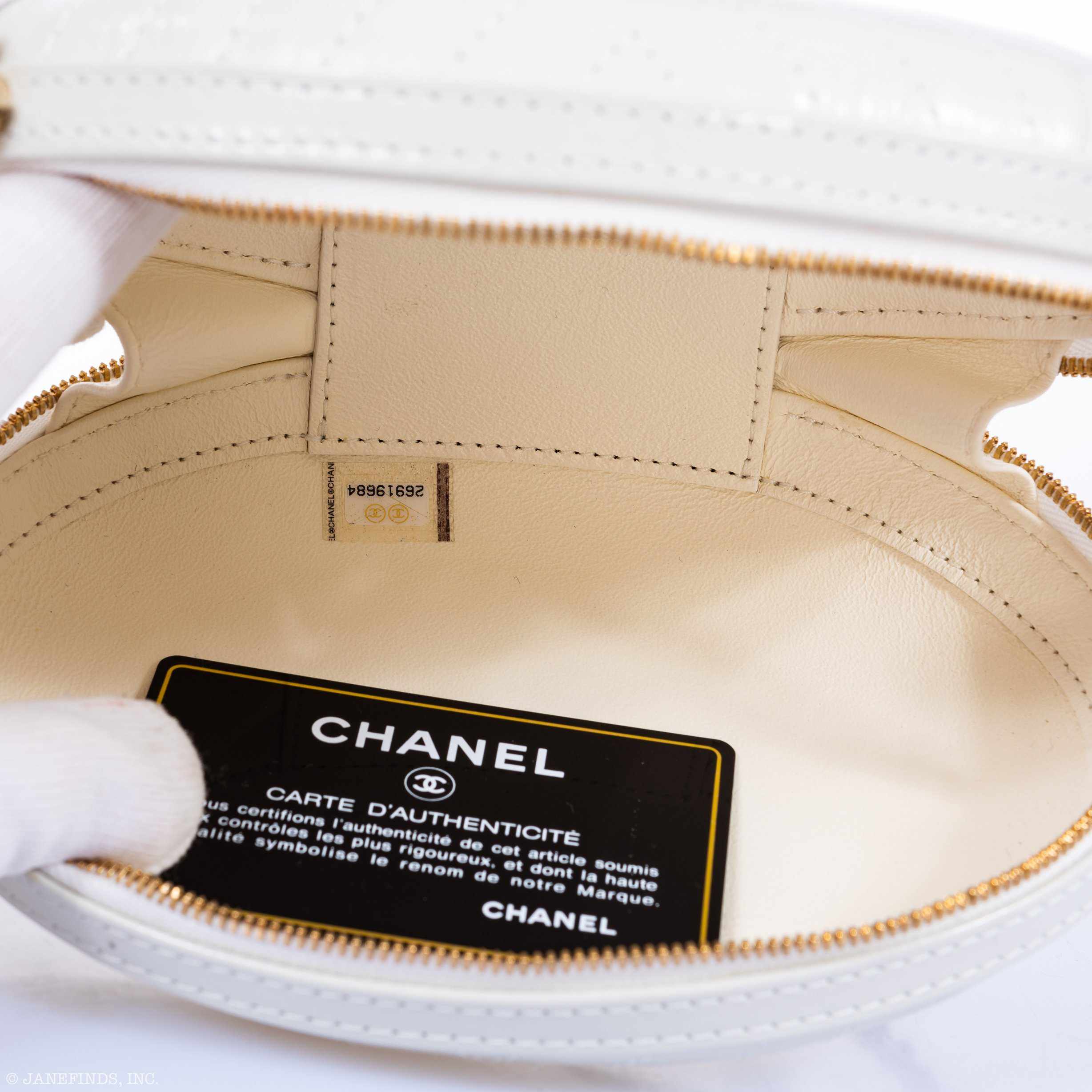 Chanel La Pausa Clutch White & Silver Cross Body Limited Edition