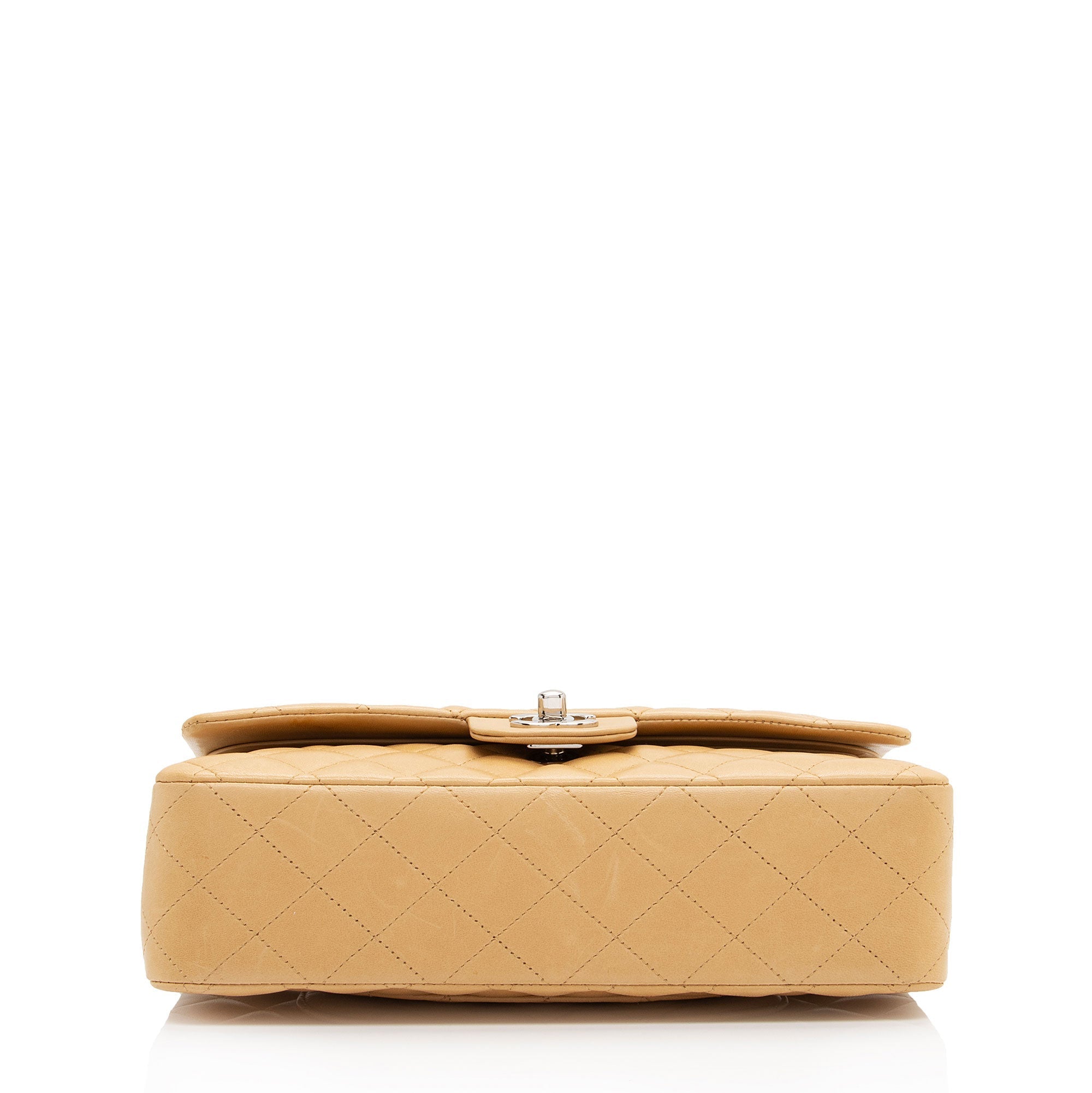 Chanel Lambskin Classic Medium Double Flap Bag (SHF-PLkziN)