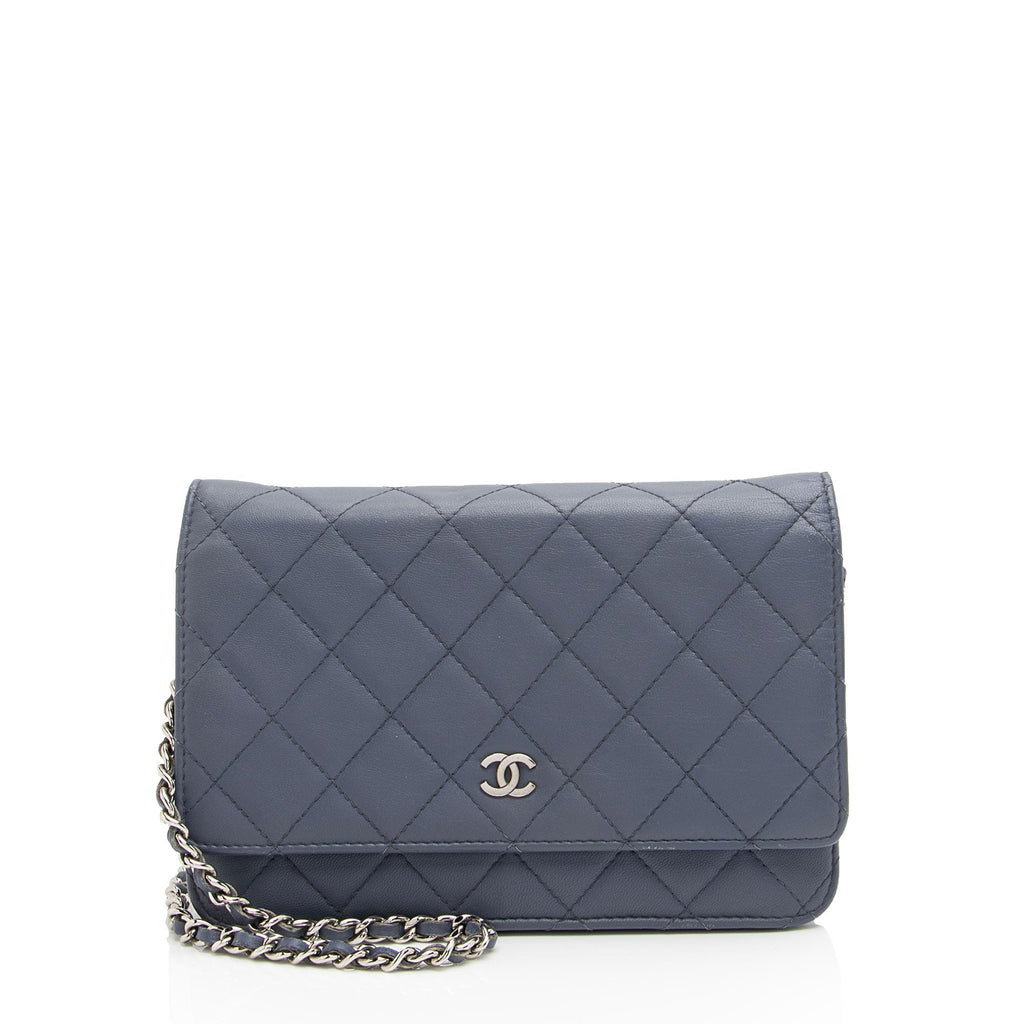 Chanel Lambskin Classic Wallet on Chain Bag (SHF-4UYzRi)