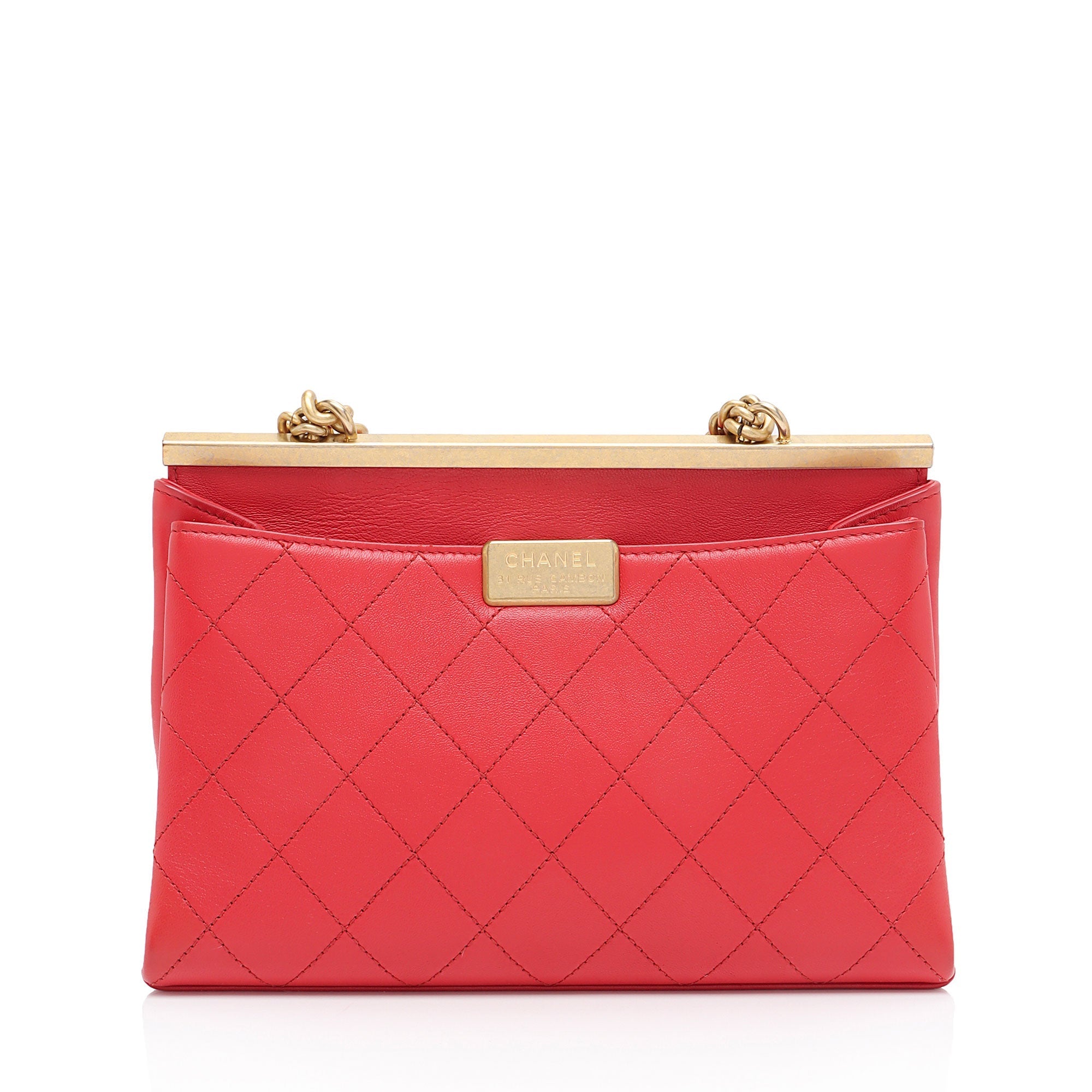 Chanel Lambskin Coco Lux Small Flap Bag (SHF-MQ8dSy)