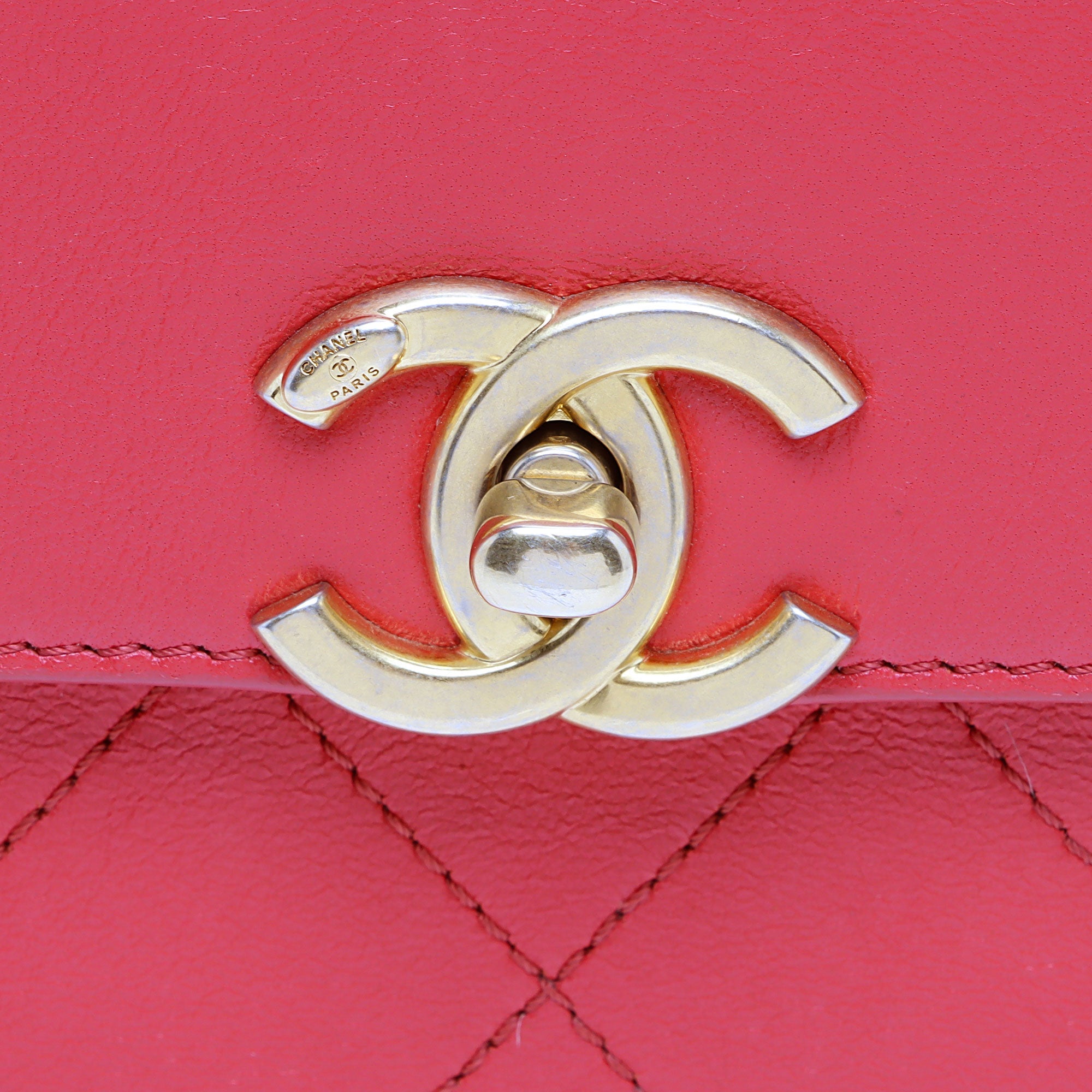Chanel Lambskin Coco Lux Small Flap Bag (SHF-MQ8dSy)