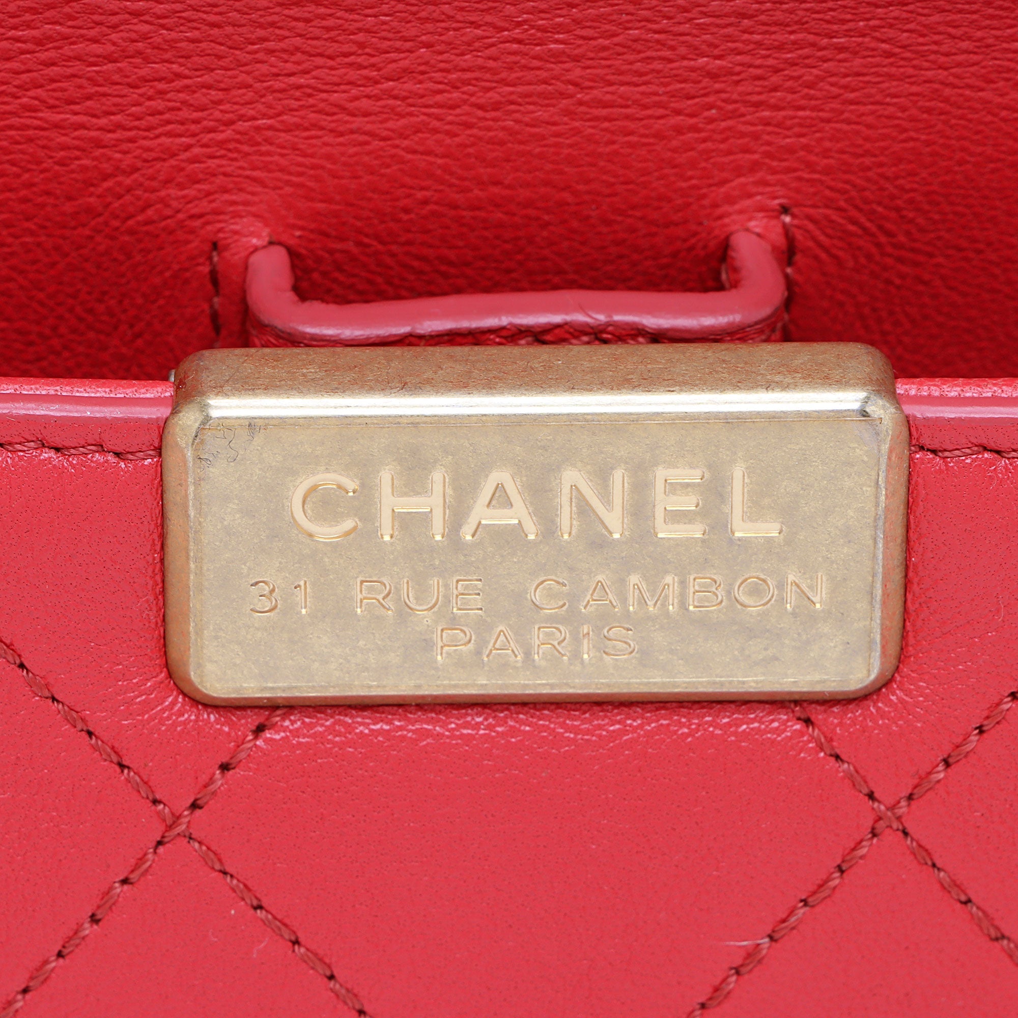 Chanel Lambskin Coco Lux Small Flap Bag (SHF-MQ8dSy)