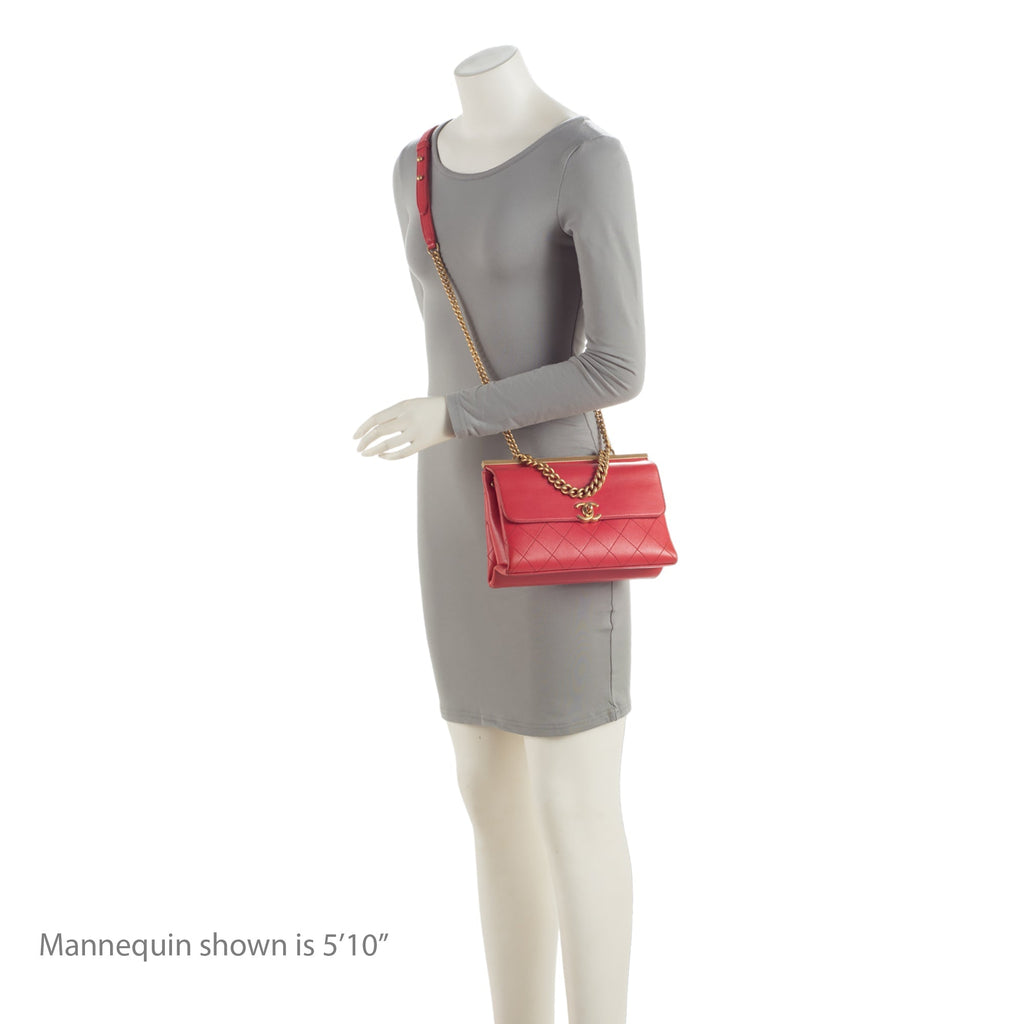 Chanel Lambskin Coco Lux Small Flap Bag (SHF-MQ8dSy)