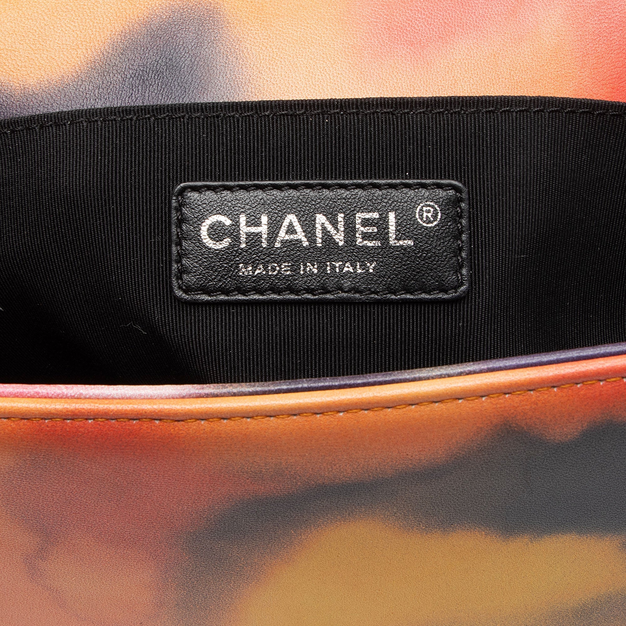 Chanel Lambskin Flower Power Old Medium Boy Bag (SHF-gR6sxo)