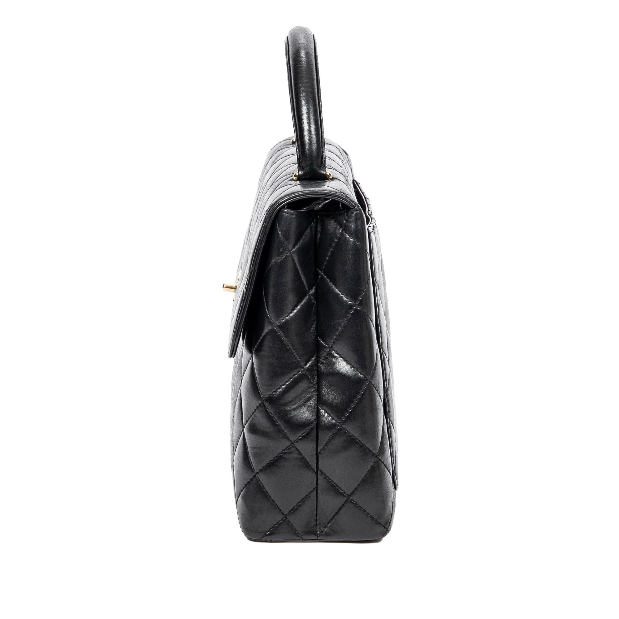 Chanel Lambskin Kelly Bag (SHG-04EmjV)