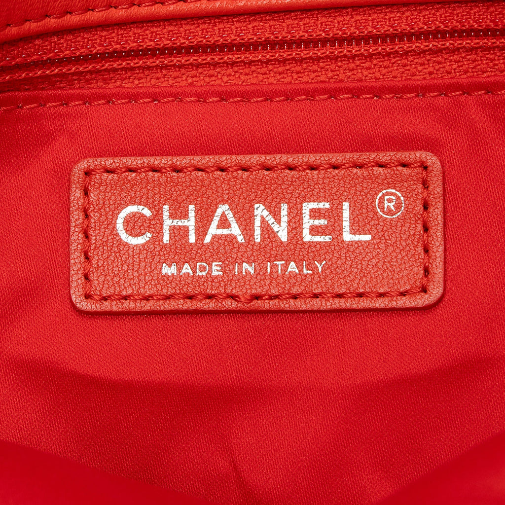 Chanel Lambskin Pagode Piping Flap Shoulder Bag (SHF-Cco5SB)