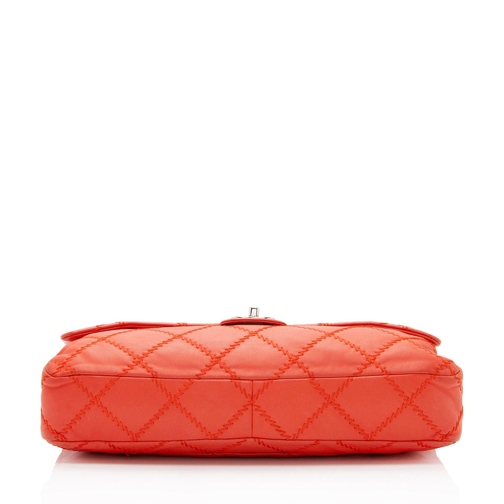 Chanel Lambskin Ultimate Stitch Flap Bag (SHF-XK6hTr)