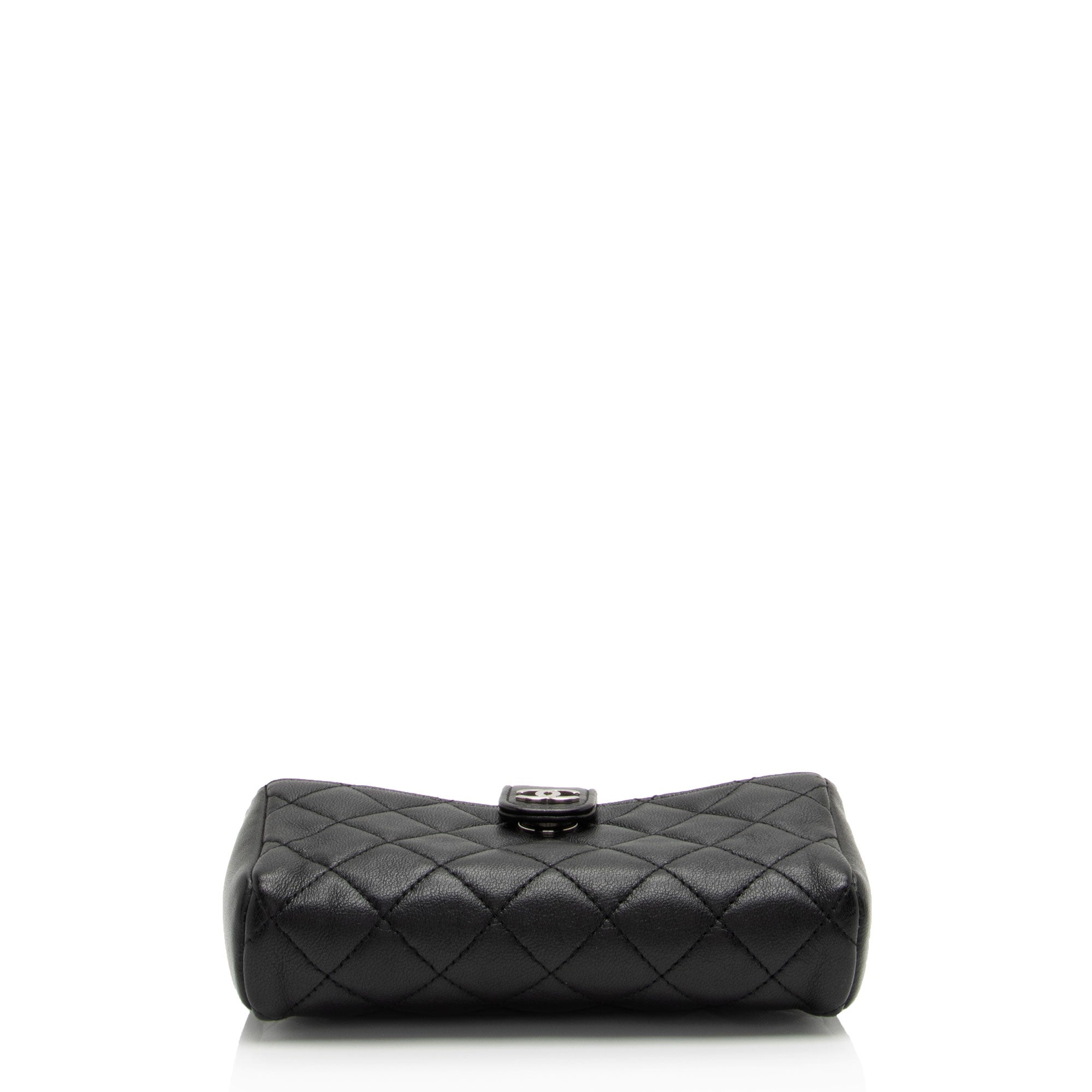 Chanel Lambskin Valentine Charms Mini Phone Holder Crossbody Bag (SHF-LaTesi)