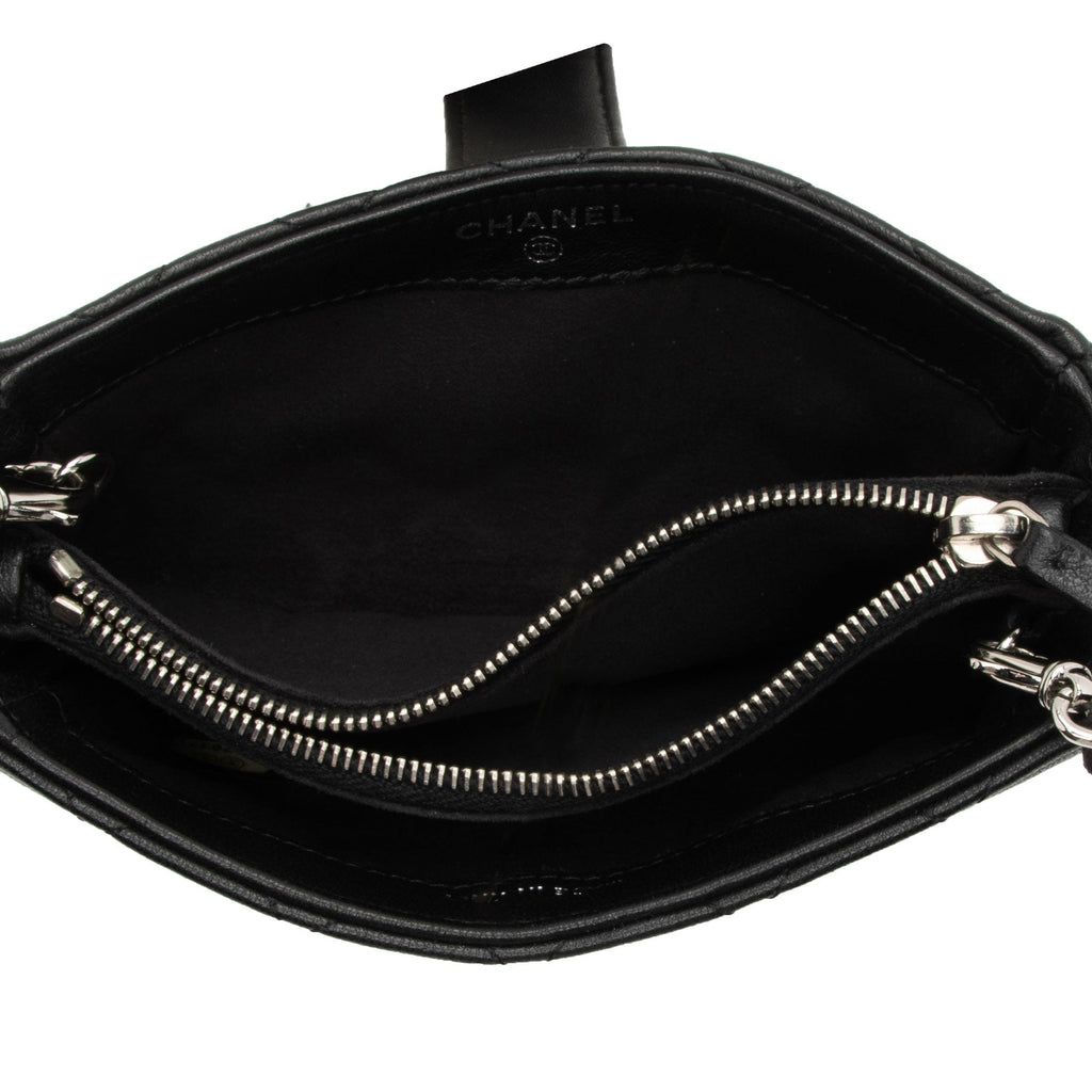Chanel Lambskin Valentine Charms Mini Phone Holder Crossbody Bag (SHF-LaTesi)