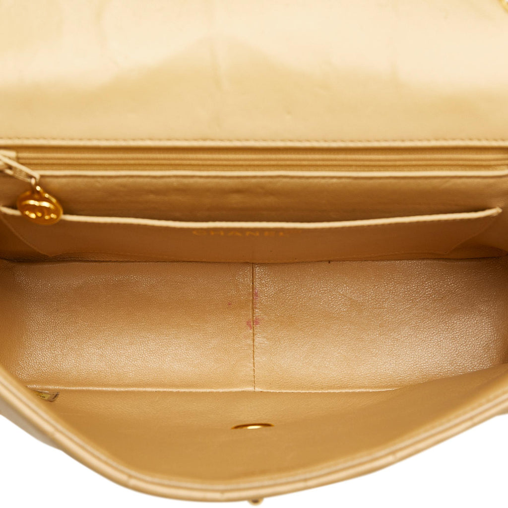 Chanel Lambskin Vertical Border Flap (SHG-oryF3k)