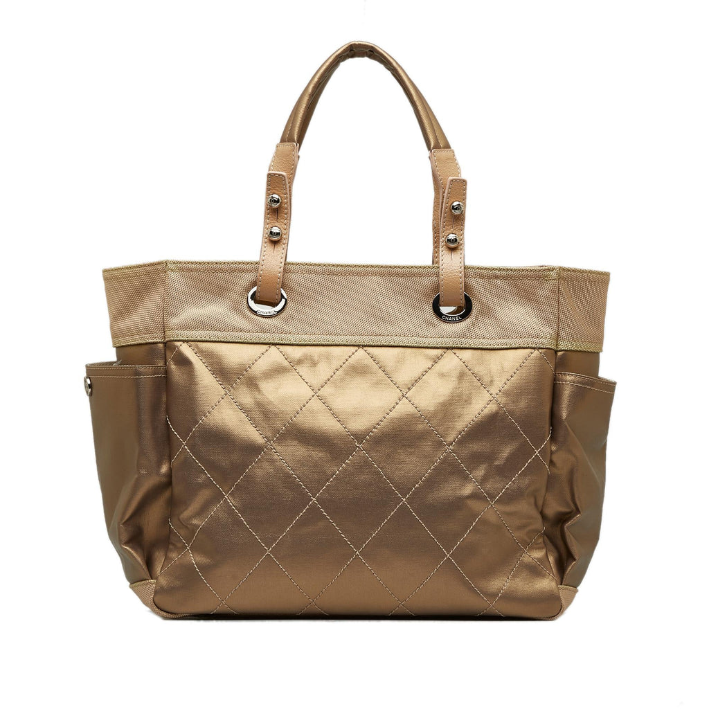 Chanel Large Paris Biarritz Tote (SHG-M1GPia)