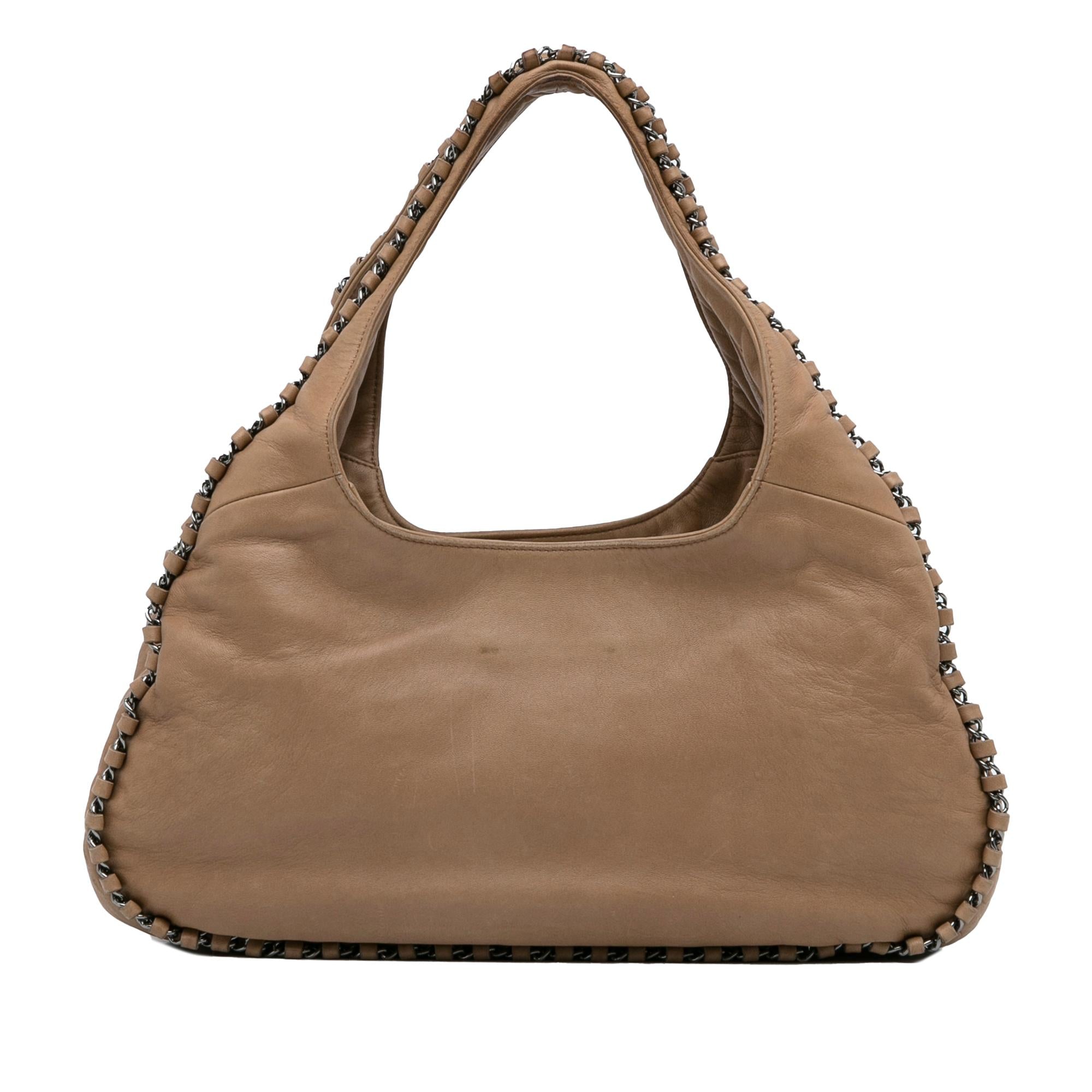 Chanel Luxe Ligne Hobo (SHG-nRec4T)