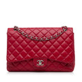 Chanel Maxi Classic Lambskin Single Flap (SHG-xV8Ciu)