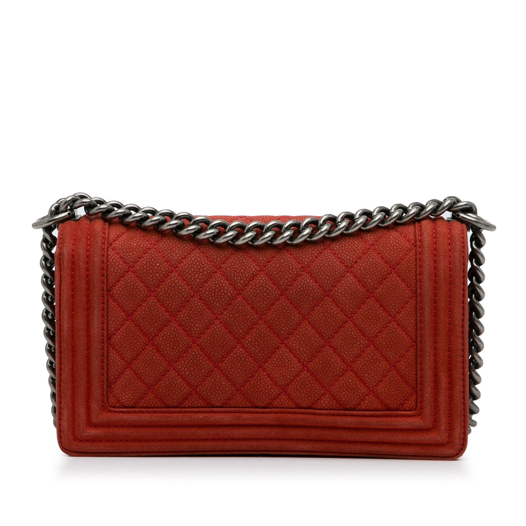 Chanel Medium Caviar Boy Flap Bag (SHG-TcE90L)