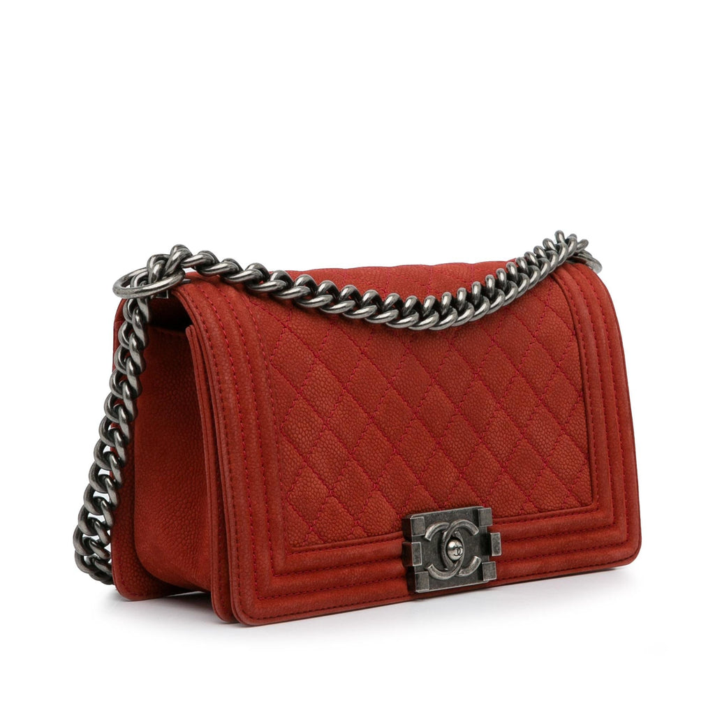 Chanel Medium Caviar Boy Flap Bag (SHG-TcE90L)