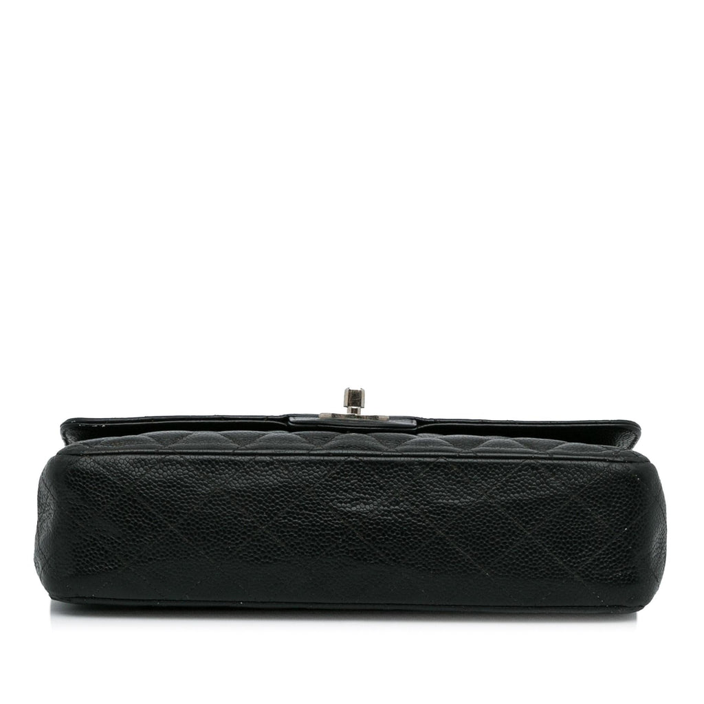 Chanel Medium Classic Caviar Double Flap (SHG-aR0s8D)