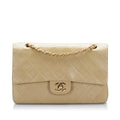 Chanel Medium Classic Lambskin Double Flap Bag (SHG-hsVSEO)