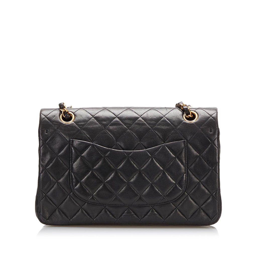 Chanel Medium Classic Lambskin Double Flap (SHG-37068)