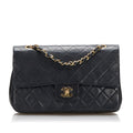 Chanel Medium Classic Lambskin Double Flap (SHG-8sT9Z0)
