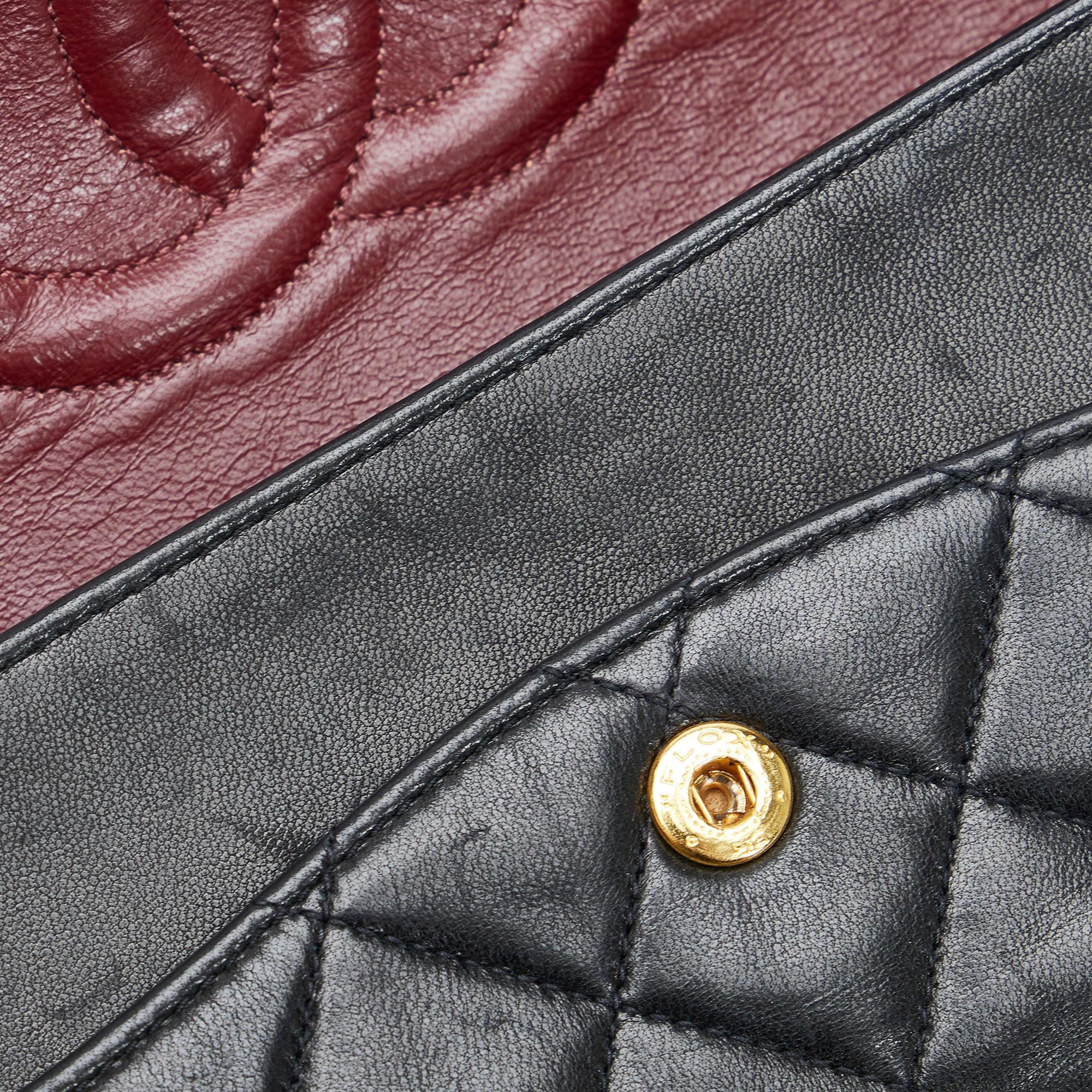 Chanel Medium Classic Lambskin Double Flap (SHG-mGWTZi)