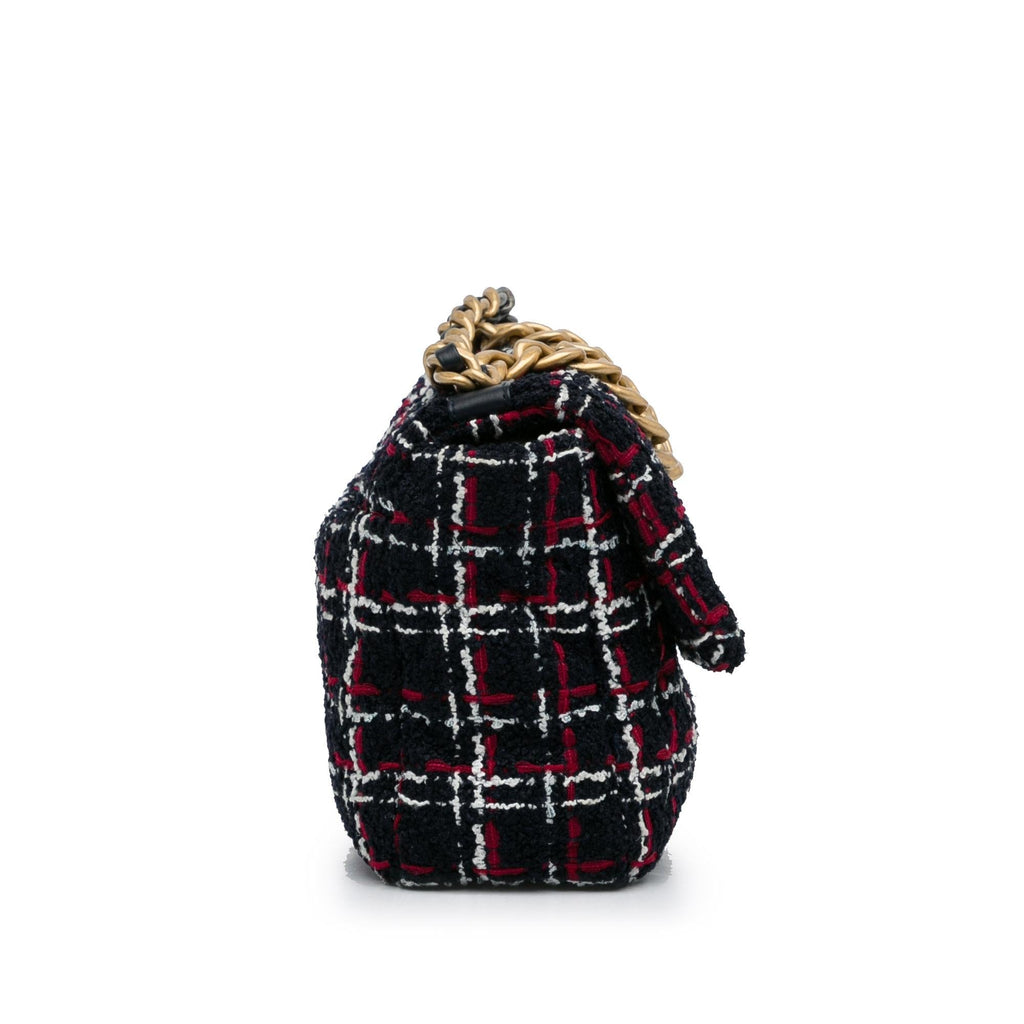 Chanel Medium Tweed 19 Flap Bag (SHG-cPJBQB)