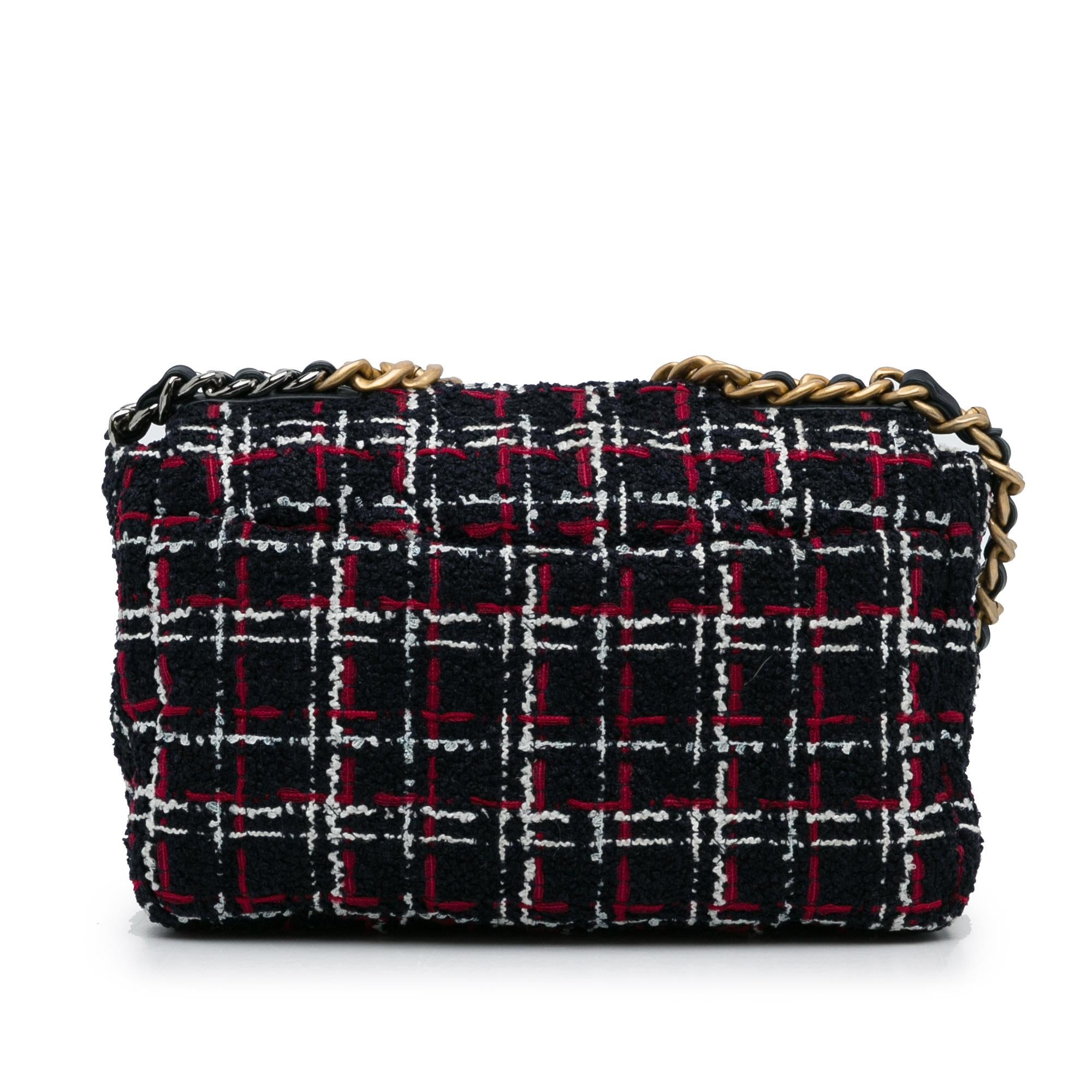 Chanel Medium Tweed 19 Flap Bag (SHG-cPJBQB)