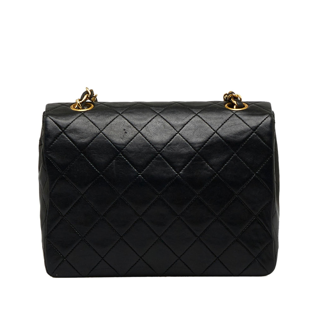 Chanel Mini Classic Lambskin Square Flap (SHG-kqyz2i)