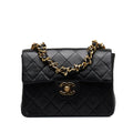 Chanel Mini Classic Lambskin Square Flap (SHG-lnKMMQ)