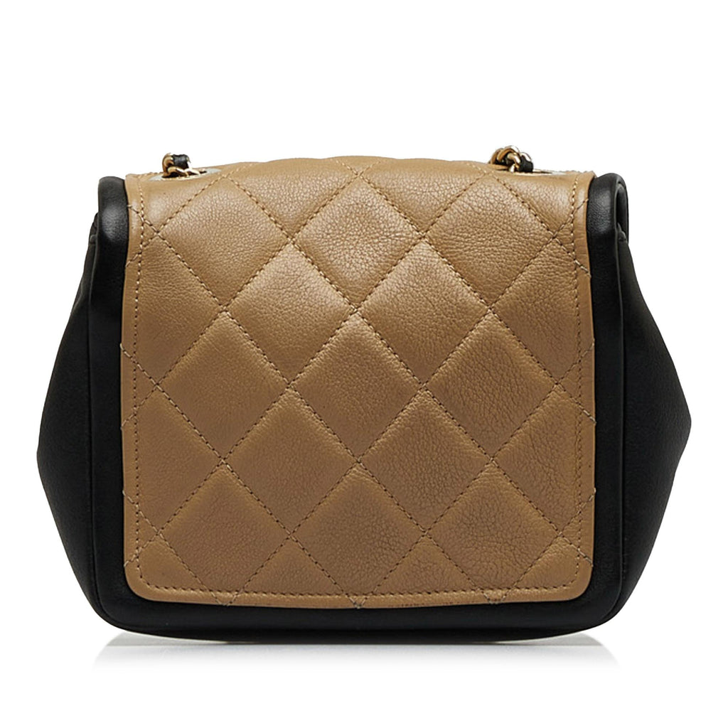 Chanel Mini Square Graphic Flap Crossbody Bag (SHG-Chgcwz)