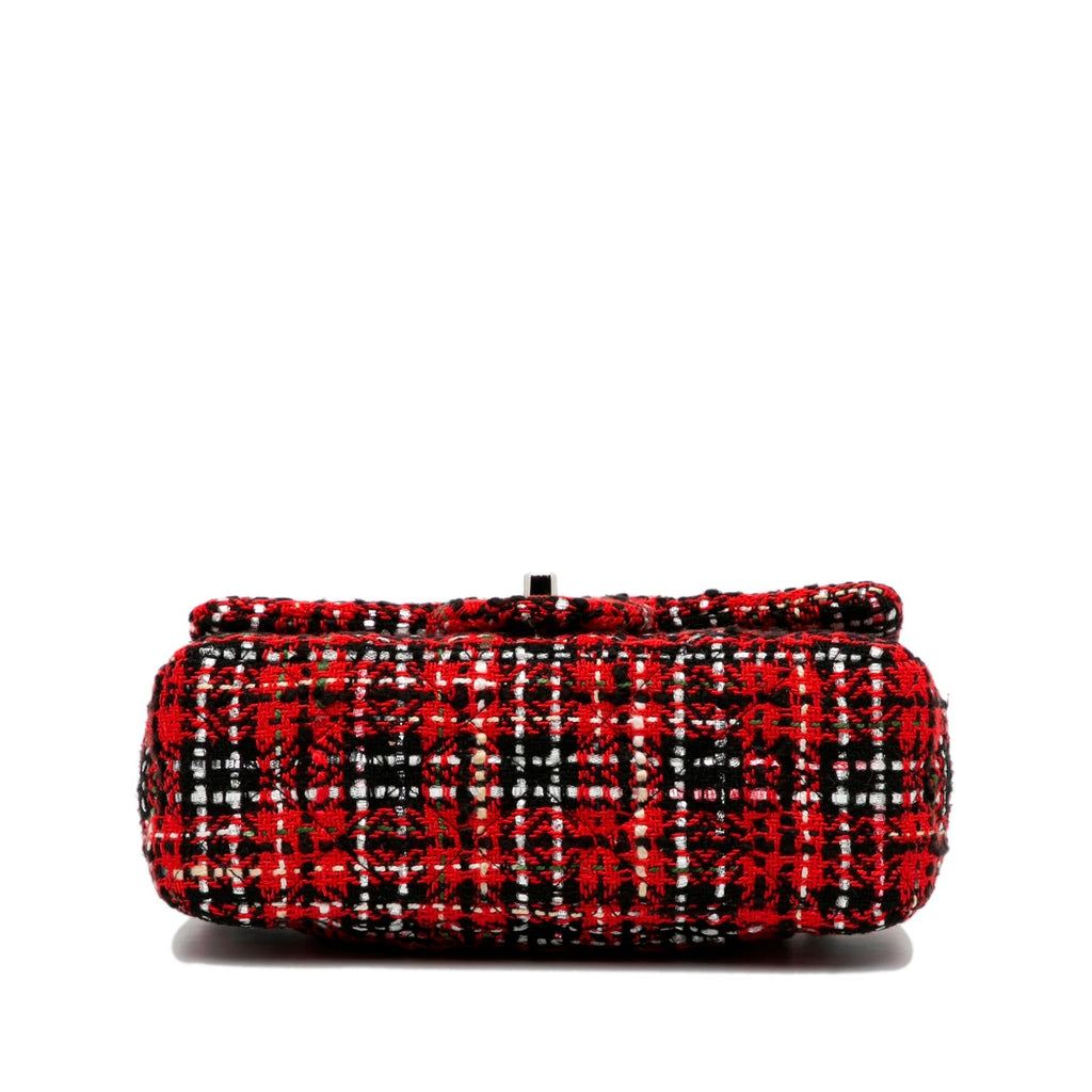 Chanel Mini Tweed Single Flap Bag (SHG-d5PjNU)