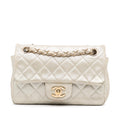 Chanel New Mini Classic Lambskin Single Flap (SHG-p4TcFg)