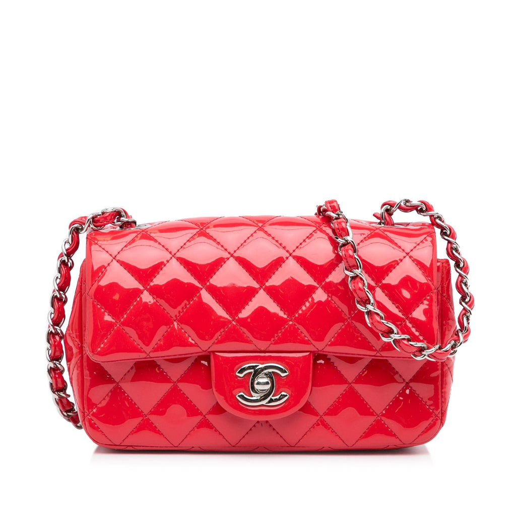 Chanel New Mini Classic Patent Single Flap (SHG-8Dmo25)