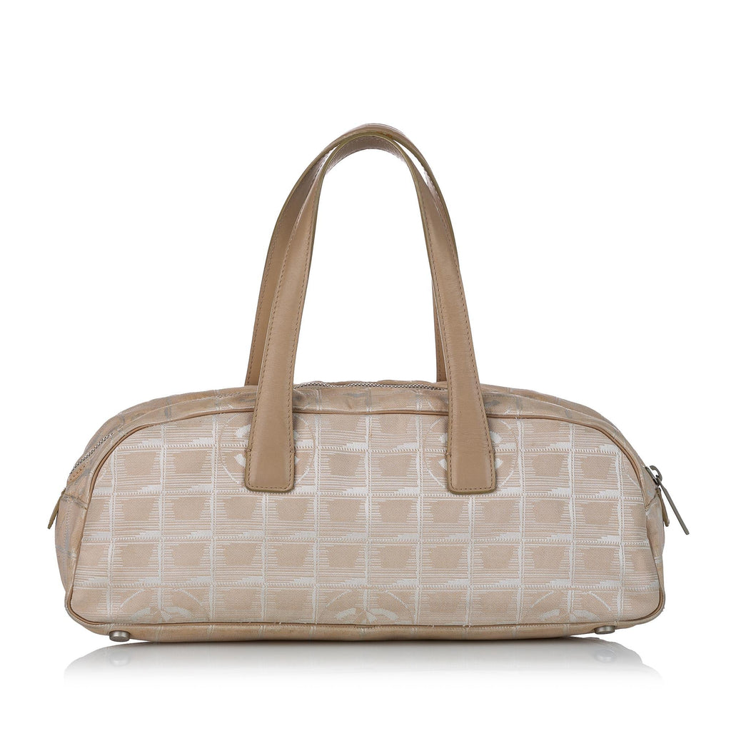 Chanel New Travel Line Canvas Handbag (SHG-1dbBYl)