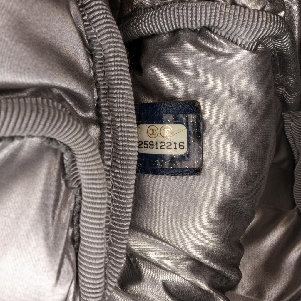 Chanel Nylon Embossed Doudoune Backpack (SHG-gUfGCc)