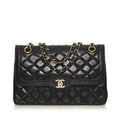 Chanel Paris Limited Edition Lambskin Double Flap Bag (SHG-35234)