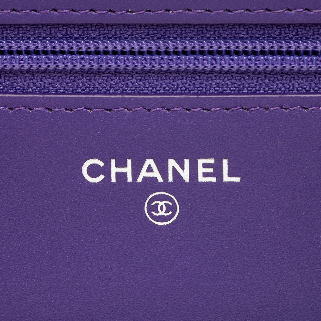 Chanel Patent Leather Classic Wallet on Chain Bag (SHF-0qaVpG)