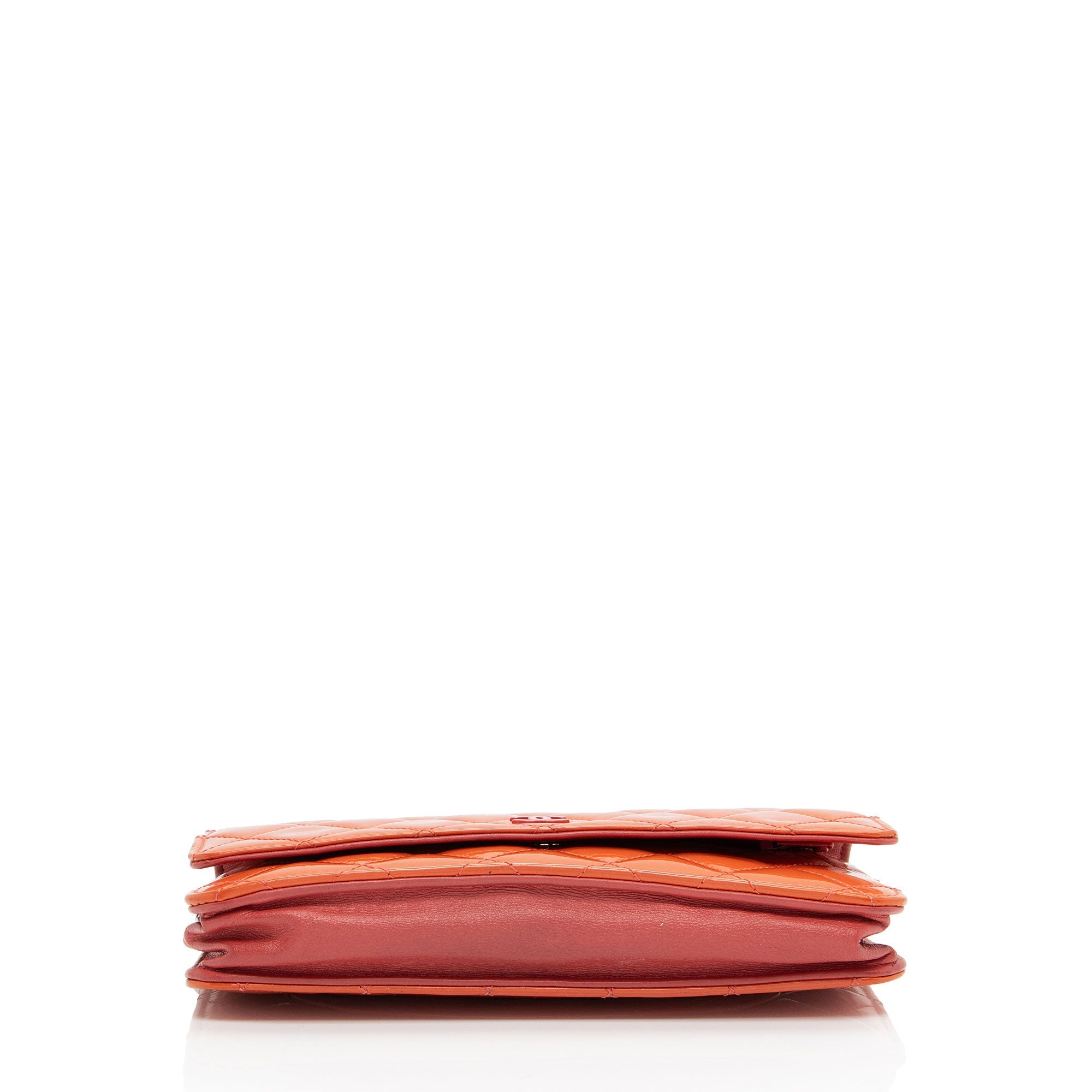 Chanel Patent Leather Classic Wallet on Chain Bag (SHF-JIB4Sf)