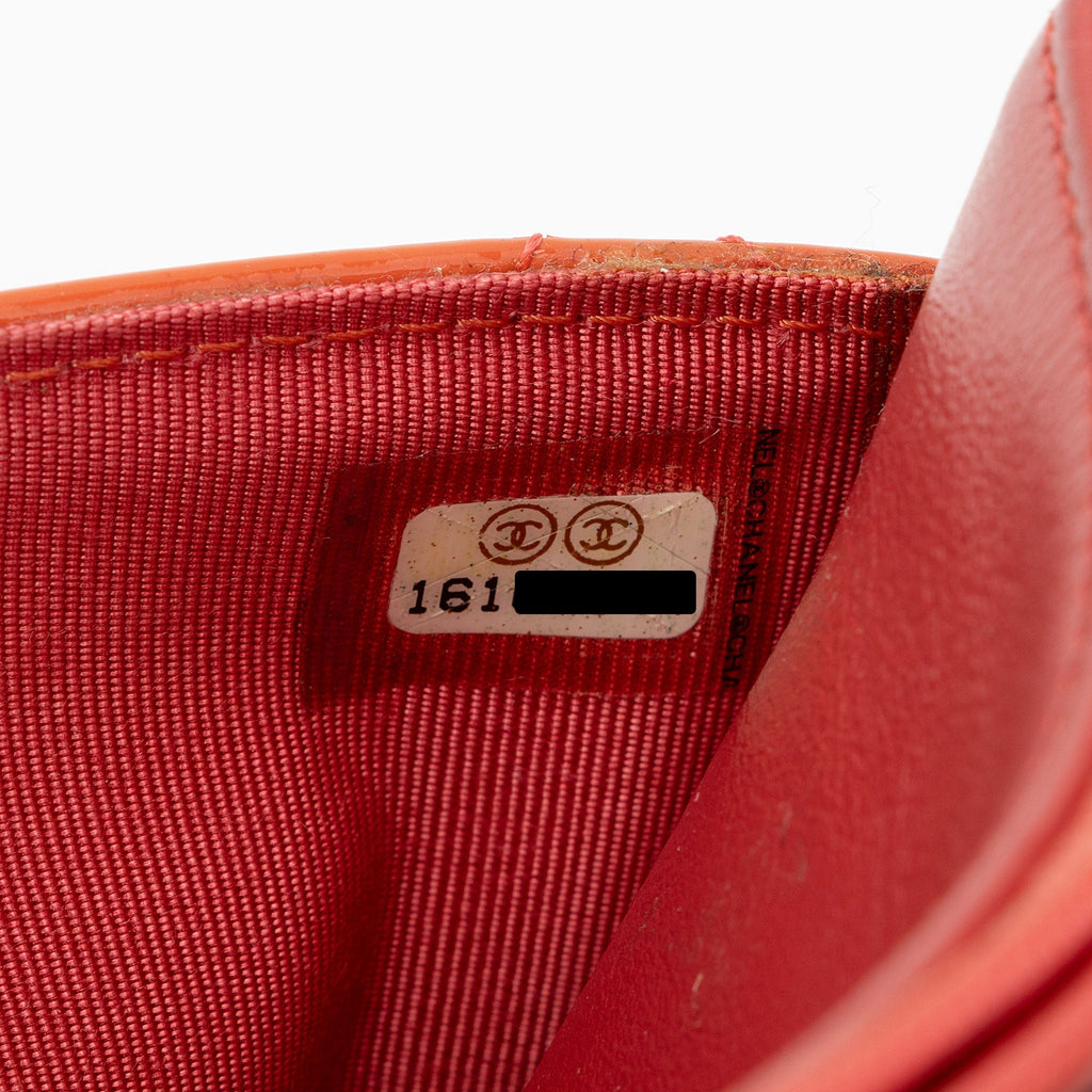 Chanel Patent Leather Classic Wallet on Chain Bag (SHF-JIB4Sf)