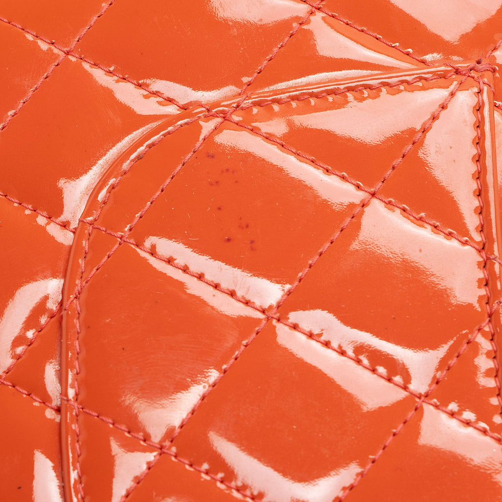 Chanel Patent Leather Classic Wallet on Chain Bag (SHF-JIB4Sf)