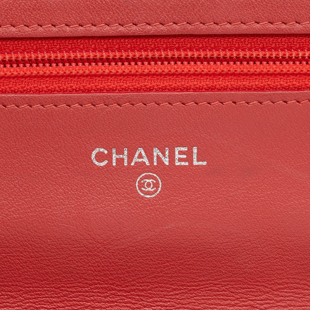 Chanel Patent Leather Classic Wallet on Chain Bag (SHF-JIB4Sf)
