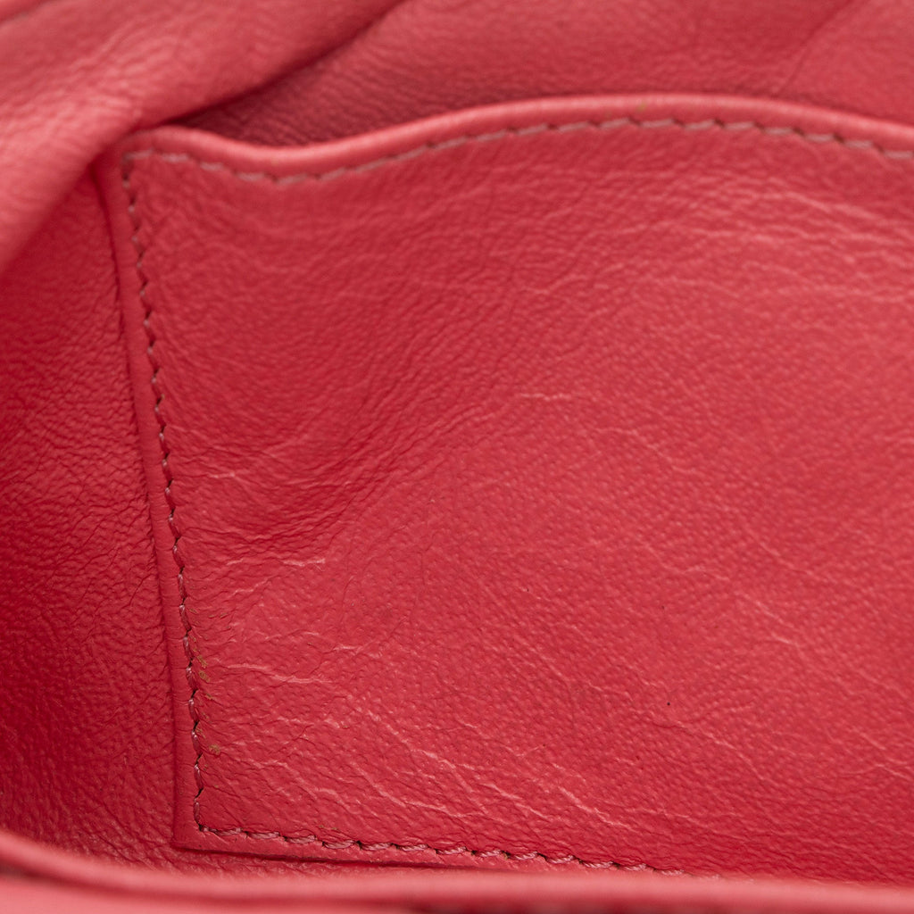 Chanel Patent Leather Rectangular Extra Mini Flap Bag (SHF-M8fPie)