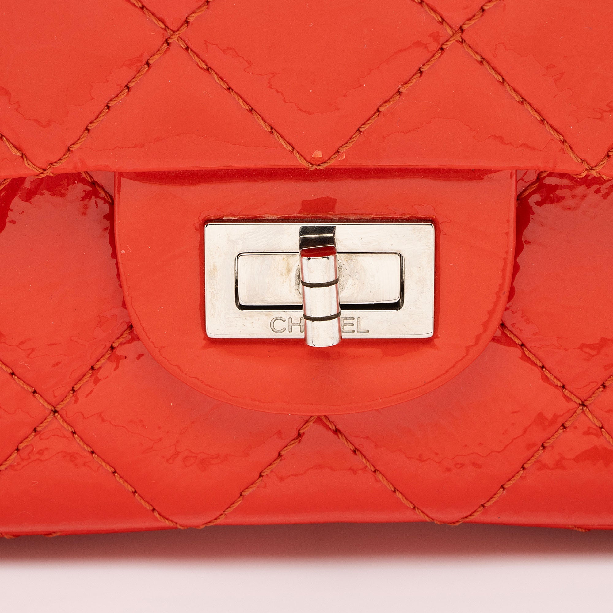 Chanel Patent Leather Reissue 226 Double Flap Bag (SHF-LHatOr)